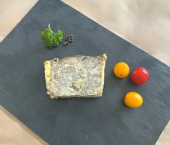 Produits transformés cuits pâté de foie gras de canard