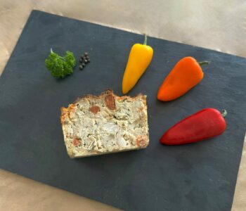 Produits transformés cuits terrine de poulet au chorizo